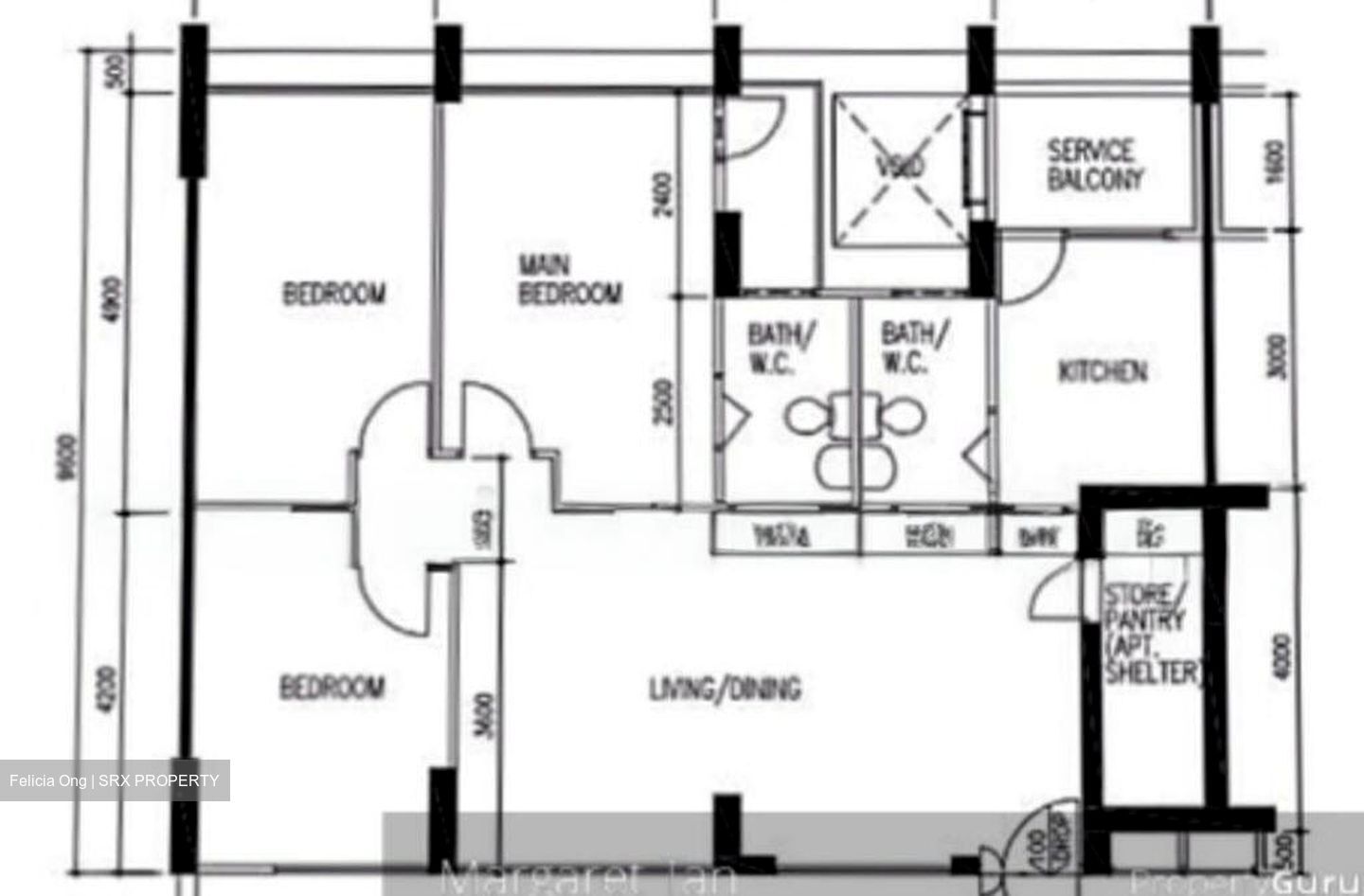 Blk 230 Compassvale Walk (Sengkang), HDB 4 Rooms #497226891